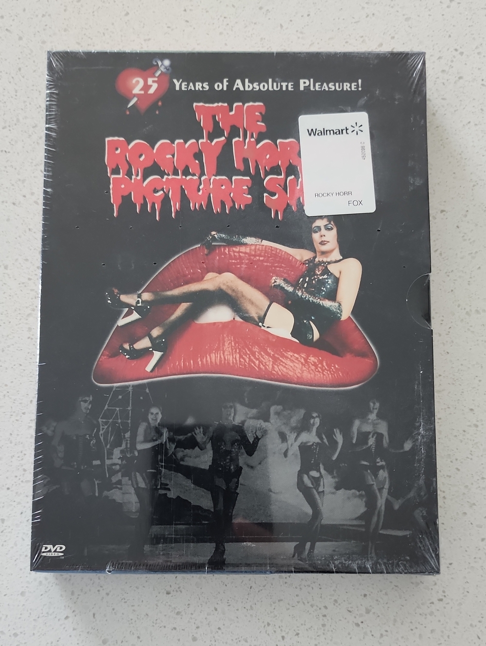 The Rocky Horror Picture Show DVD - Black & Red, Factory Sealed